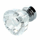 12x Clear Crystal Glass Door Knobs Drawer Cabinet Furniture Pull Handles