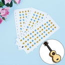 3 Pcs New Ukulele Fretboard Scale Labels Stickers For Beginners Learn OZ