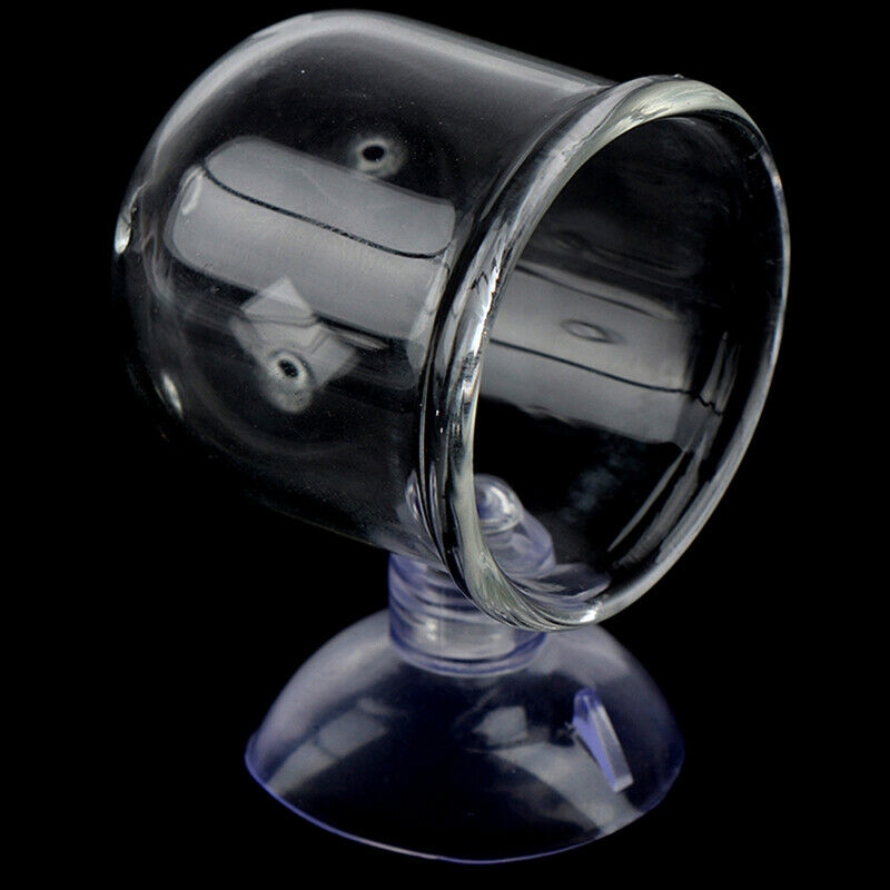Pinhole Pot Plant Feeding Cup Holder Shrimp Aquarium Fish Tank Aquatic Fee zcRSE