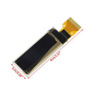 0.91" OLED128x32 LCD White Display Module SPI Series SSD1306 For Arduino