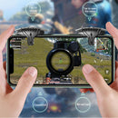 F01 1 Pair PUBG Mobile Button Trigger Gamepad Controller Shooter (Black) A