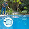 Heavy Duty Deep-Bag Pool Rake & Swimming Leaf Skimmer Net with Medium Fine
