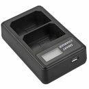 Np-Fz100 Usb Lcd Display Dual Port Battery Charger For So-Ny A7Iii A9 A7Rii