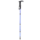 Hiking Walking Trekking Trail Poles Ultralight 4-section Adjustable Canes