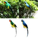 2pcs Simulation Feather Bird Artificial Foam Parrot Birds Party Crafts Ornament