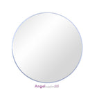 Car Styling 1pc Clear Car Rear View Mirror 360 Rotating Safety Wide Angle
