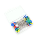 50X seven spelling word flower button head pin quilting tools sewing accessory Z