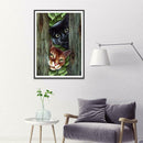 5D DIY Full Drill Diamond Painting Cute Animals Cross Stitch Craft Kit (07)