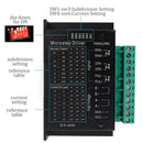 2PCS TB6600 4A 9-42V Stepper Motor Driver Controller 32 Segments 2/4 Phase