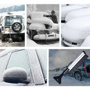2Pcs Car Retractable Snow Shovel Ice Scraper Snow Removal Snow Brush Shovel