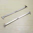 2pcs Left Right Folding Drop Front Desk Trunk Lid Support Stays Hinges (A)