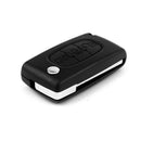 3 foldable shell KEY buttons for remote PEUGEOT 207 307 308 407 CITROEN C2  R4I9