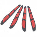 Car Accessories Door Edge Guard Strip Scratch Protector Anti-collision Trim 4pcs