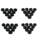 Set Of 40 Aquarium Oxygen Pump Replacement Parts Diaphragm, Black