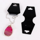200Pcs/Pack Jewellery Cards Necklace Hair Clip Price Tags Packaging Fold