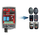 Universal 433.92Mhz 2Channel Remote Control Switch Receiver Motor 12-24V Durable