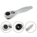 Mini 1/4 Head Screwdriver Pole 6.35mm Inner Hexagon Ratchet Socket Wrench JFD