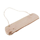 Natural Wood Signs, Unfinished Tree Bark Wooden Slices Blank Plaque Wood Pieces