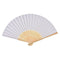 30 PCS folding Paper hand fan custom halloween ladies baby shower wedding f K7M5