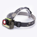 Zoomable Q5+COB LED Rechargeable Headlamp Headlight Flashlight