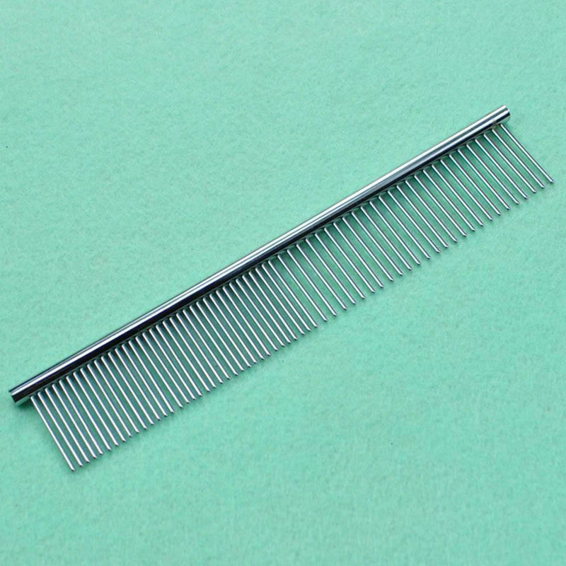 Stainless Steel Comb Hair Brush Shedding Flea For Cat Dog Pet Trimmer Grooming