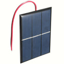 0.65W 1.5V Solar panel black