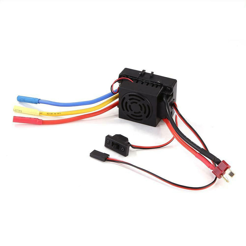 60A Waterproof Brushless Motor Speed Controller Sensorless ESC (Black)