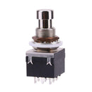 3PDT 9pin Push Button Foot Switch FR DIY Guitar Effect Pedal Stomp A