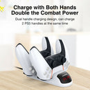 Dual Controller Charger Dock Stand for SONY PS5 LED Power Station Cradle  A