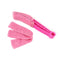 Multifunction Microfiber Car A/C Vent Cleaning Brush Blind Duster (Pink) A