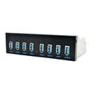19 Pin To 8 Port USB 3.0 Hub 5.25 Inch CD-Rom Drive Bay CD Rom Front Panel