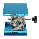 Alumina Lab Lifting Scissor Jack Platform 100x100x150mm - Blue