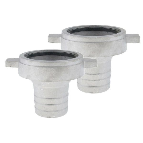 2x Gasoline Pump Accessories 3'' to 2'' Inlet & Outlet Pipe Joints Connector