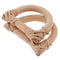 1 Pair of Wooden Handbag Purse Handle, Bag Parts, Wood Bag Handle Craft - 8 x
