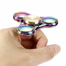 Rainbow Tri Hand Spinner Fidget Bearing EDC Gyro Fingertips Titanium Alloy