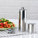 240 ML Oil Spray Bottle Anti Slip Durable Tool With Cap BBQ Stainless Steel