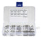 280pcs M2 304 Stainless Steel Hex Socket Button Head Cap Bolts Screws Nuts