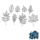 DIY 8 IN 1 Leaves Frame Metal Cutting Dies Stencil Scrapbooking Card Embossing #