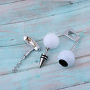 Golf Ball Bottle Opener Zinc Alloy Wine Stopper Sealer Cork Plug Cap Silvery