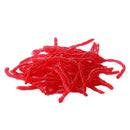 Fishing Lures Vivid Sea Red Earthworm Lures Soft Worm Crankbait Artificial New