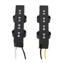 Alnico Bass Humbucker Double Coil Pickup Black for Bass Guitar, Easy to Install