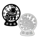 Santa Claus Metal Cutting Dies Stencils DIY Embossing Scrapbooking Craft