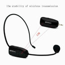 2.4G Wireless Microphone Headset Megaphone Radio Mic for Loudspeaker