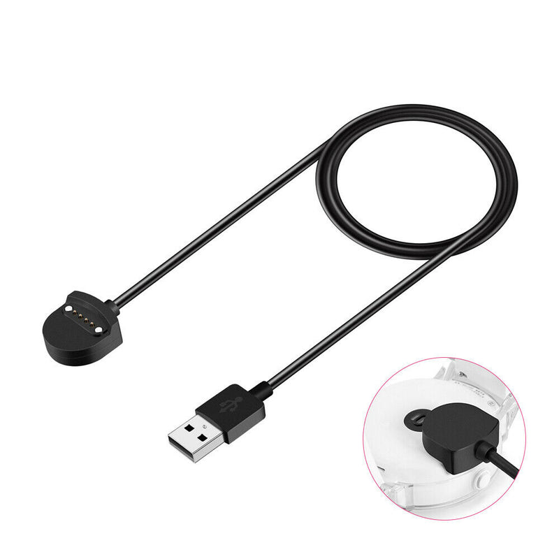 Portable Safe Replacement Charging Cradle DockCharger Cable f. Ticwatch E Watch