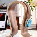 Headphone Stand Earphone Bracket Headset Hanger Wood Desk Display Stand U S