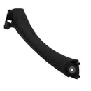 Vehicle Right Inner Door Panel Handle Pull Trim Cover for BMW E90 3-Series Black