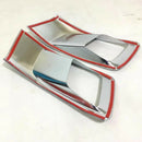 for Peugeot 3008 Gt 2Nd 2017 2018 Car Rear Fog Lights Covers Stickers Prote R5T7