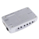 VGA to AV TV RCA Composite Converter Adapter S-video Box for PC Laptop Wind