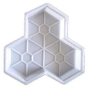1Pcs Path Mold Maple Leaf Concrete Manually Plastic Stepping Stone Paving M