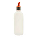 Kitchen Plastic Squeeze Bottle Dispenser Cruet for Sauce Oil Vinegar Ketchup